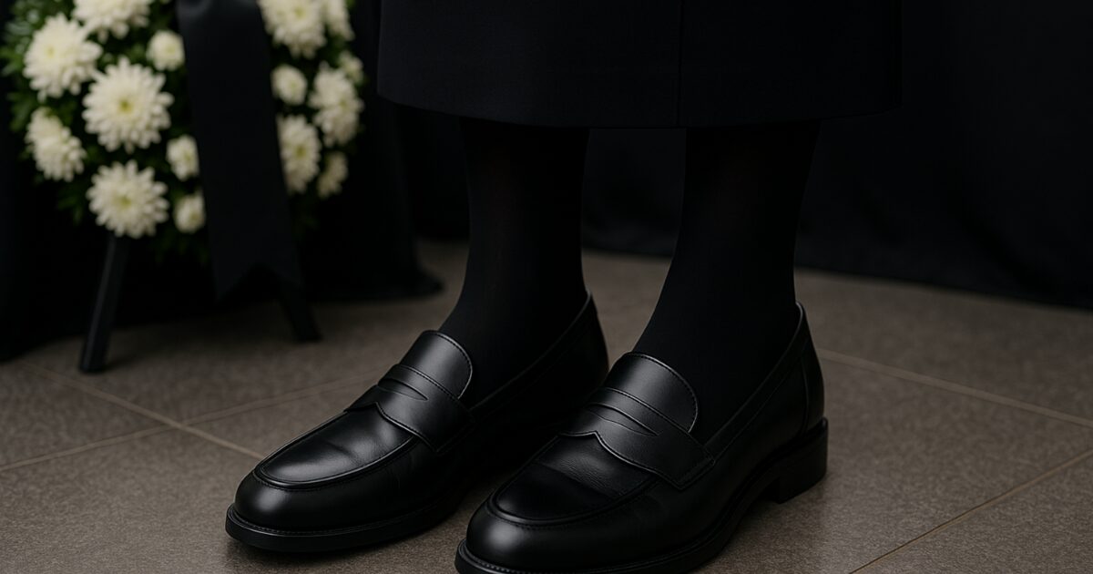 葬式 ローファー しか ない