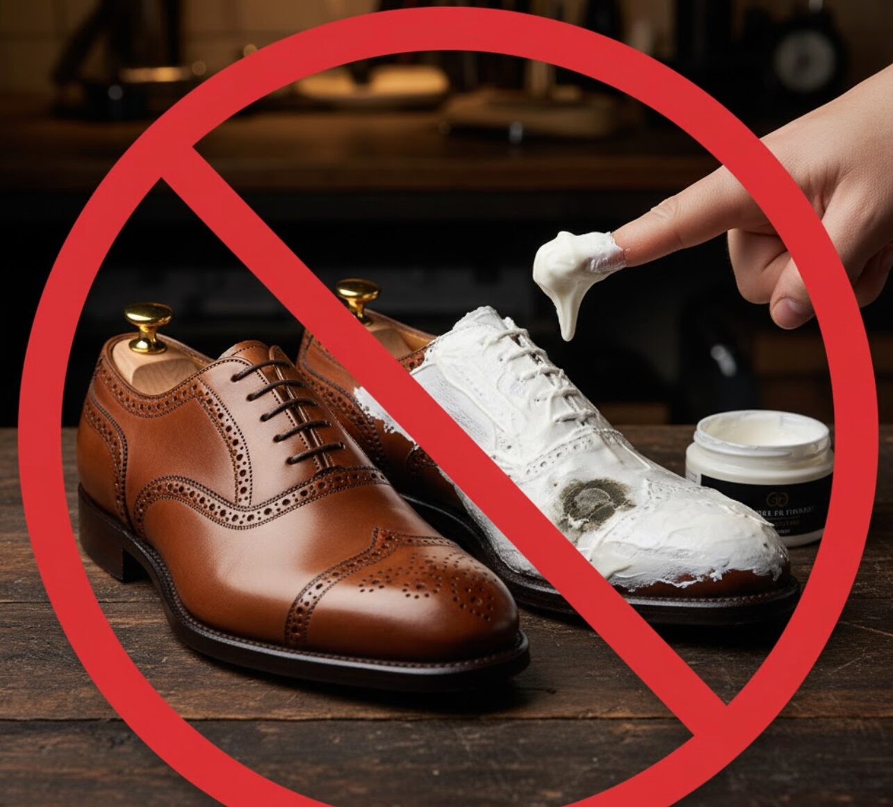 革靴 デリケート クリーム だけ