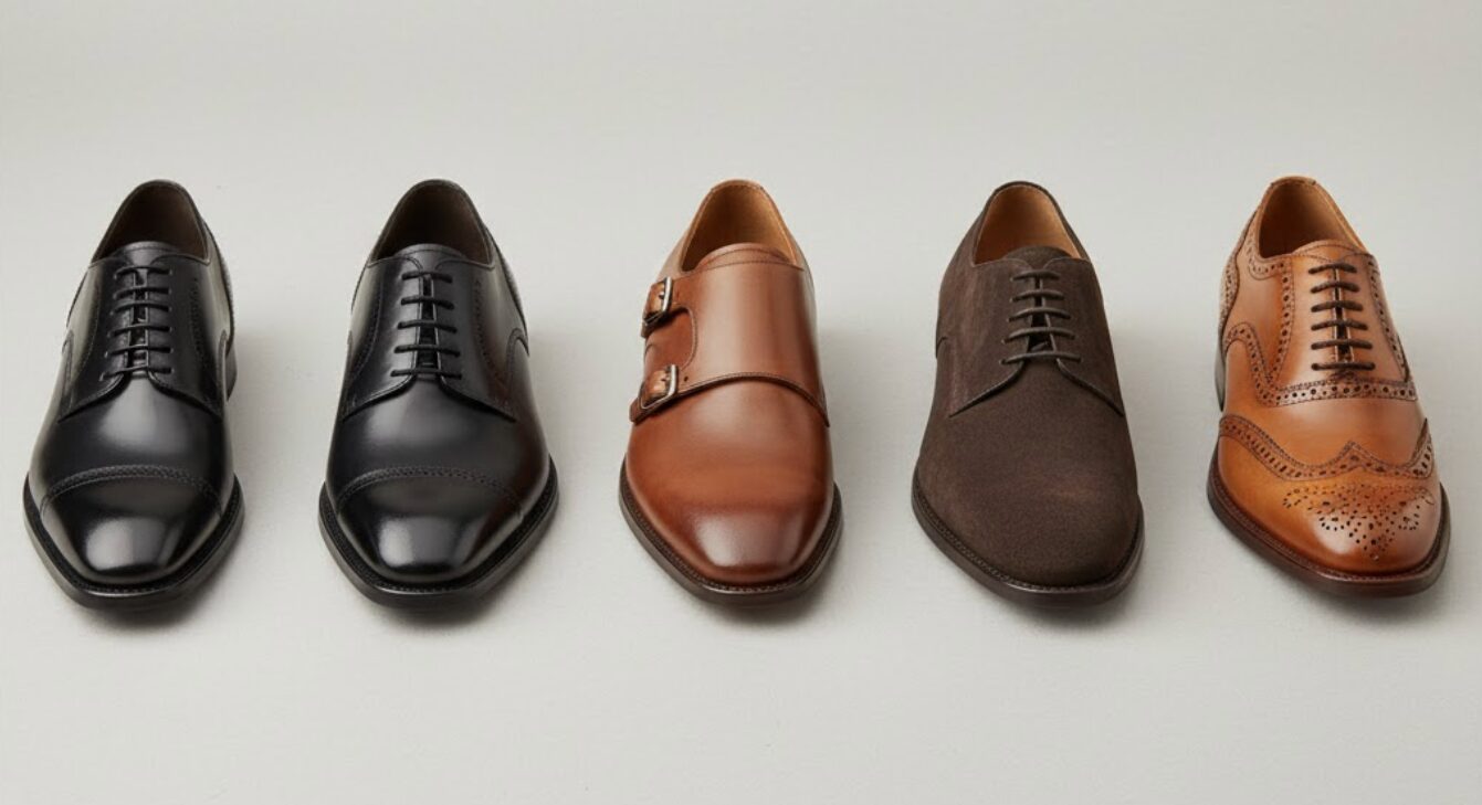 ビジネス シューズ 紐 なし マナー