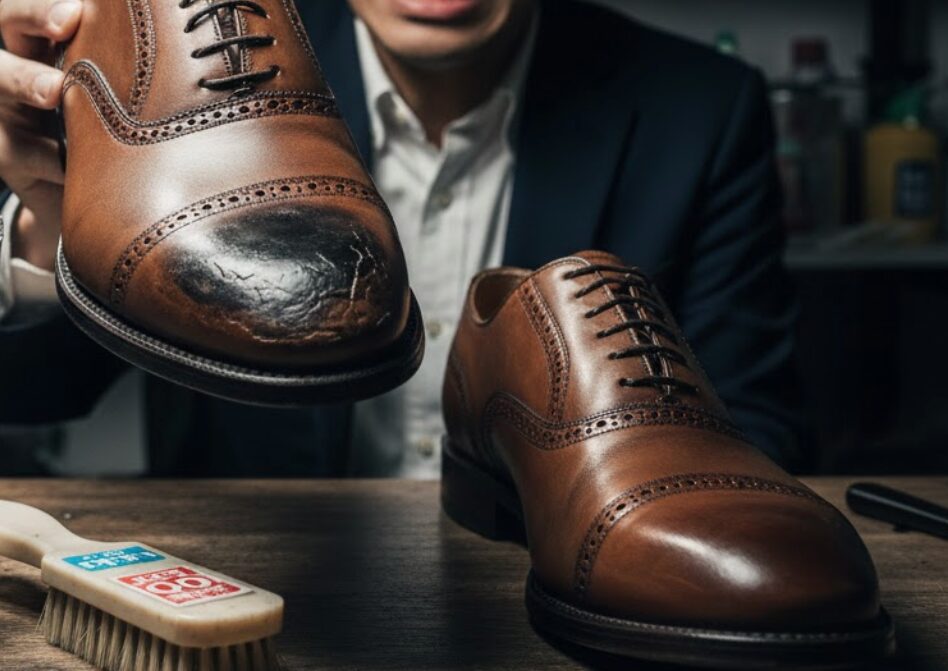 革靴 えぐれ 修理 ミスター ミニット