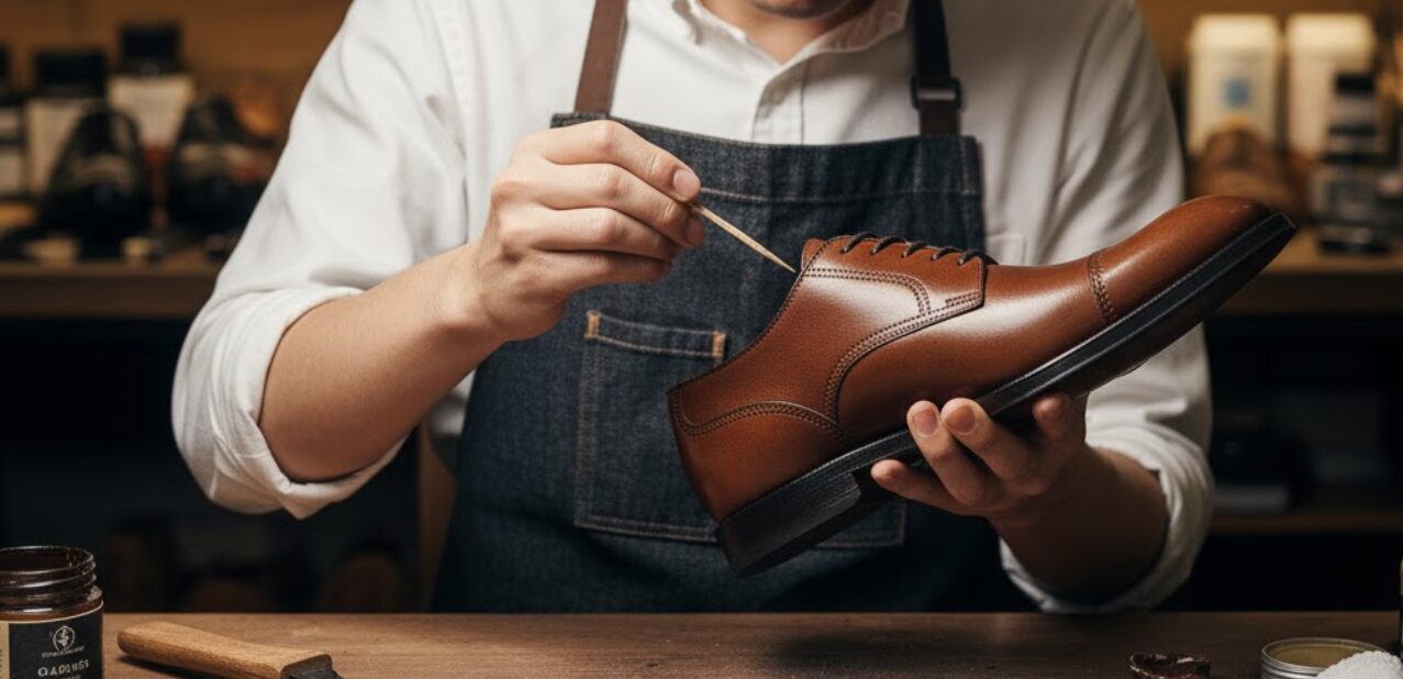 革靴 えぐれ 修理 ミスター ミニット