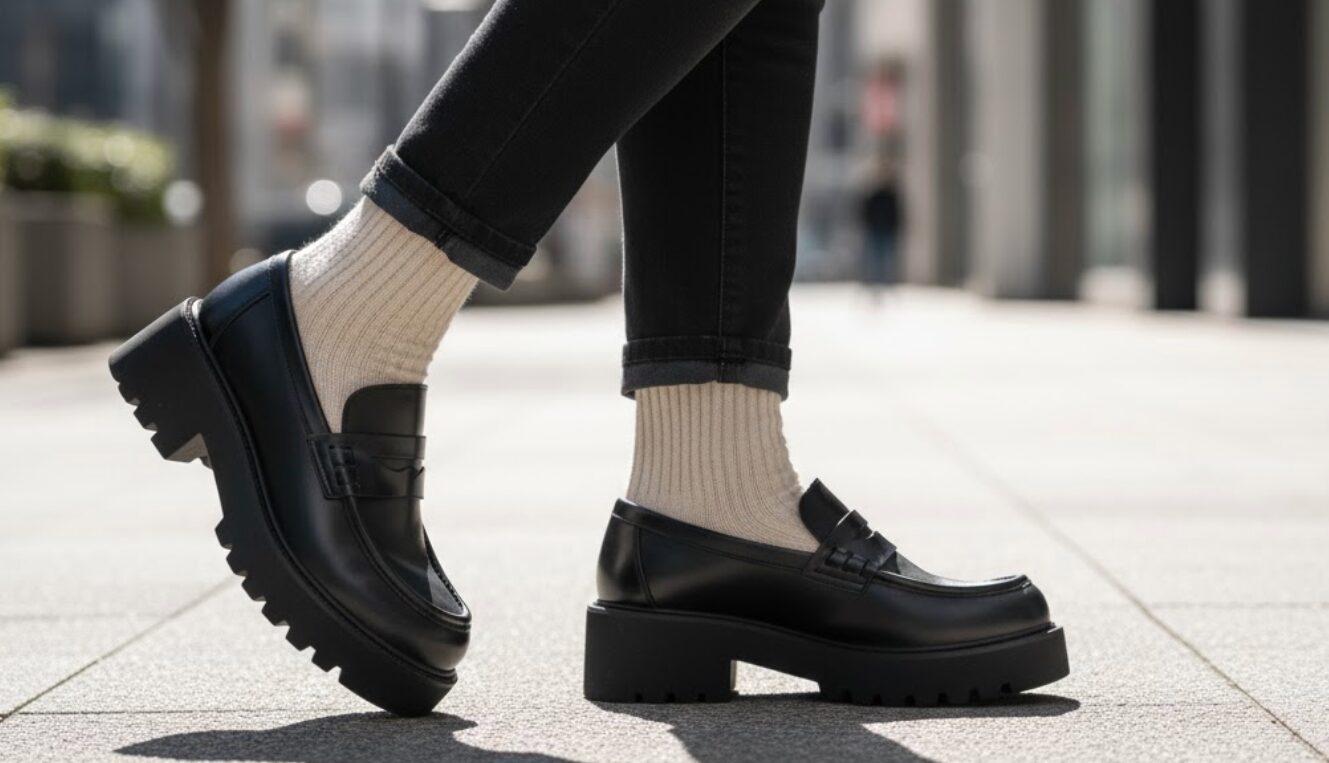 スリッポン 脱げる 対策