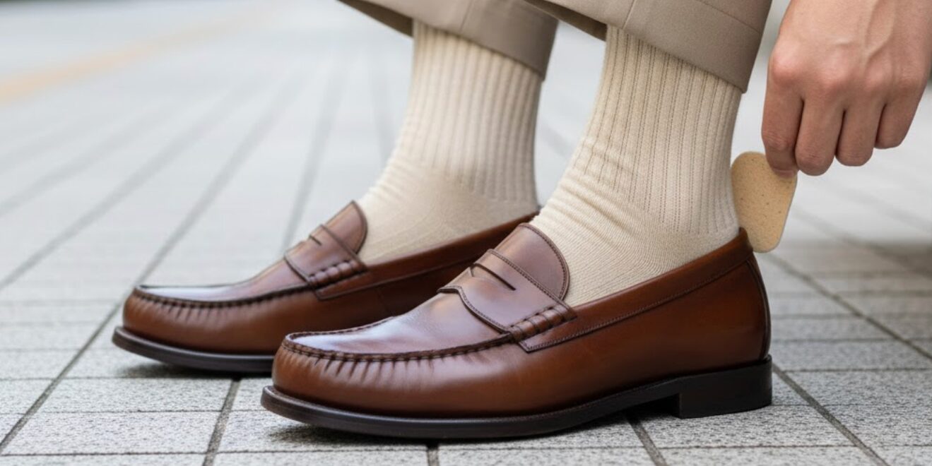 スリッポン 脱げる 対策