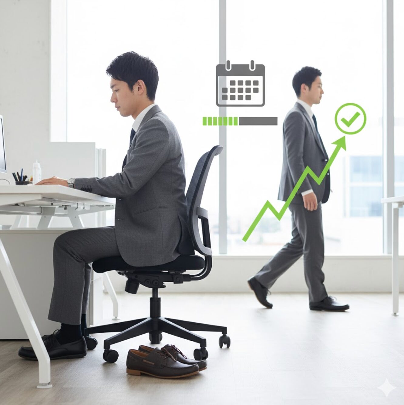 ベアフットシューズ 革靴