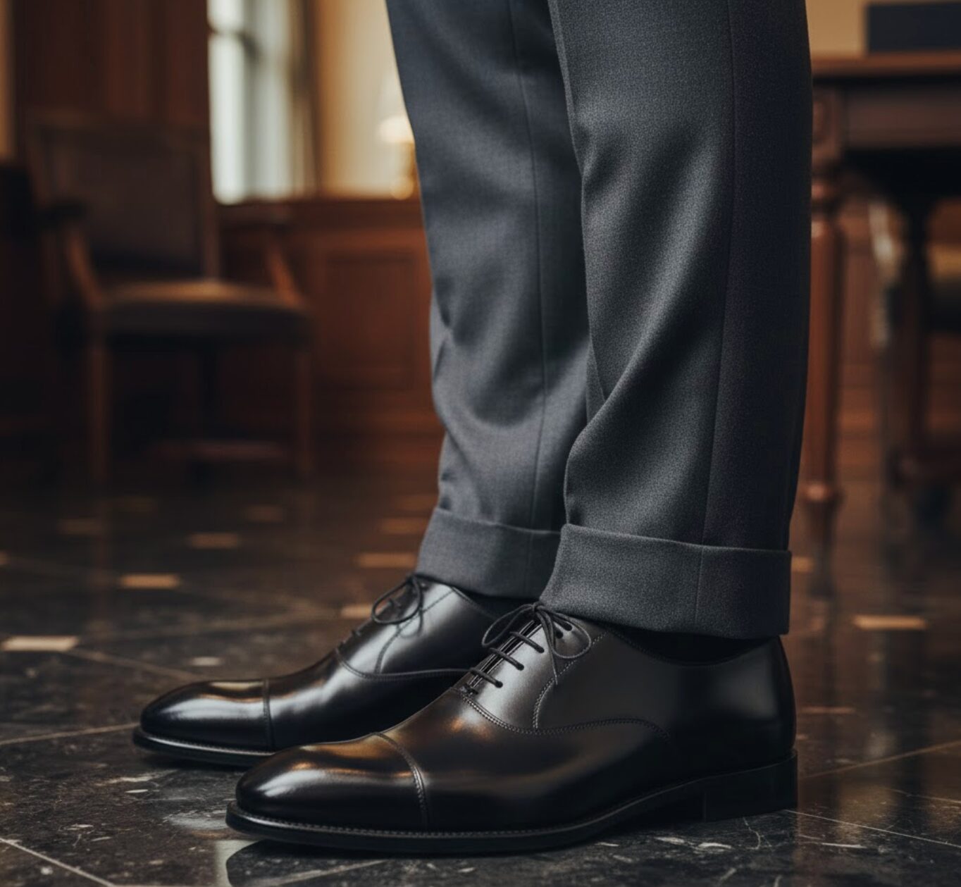 ストレートチップ カジュアルコーデ