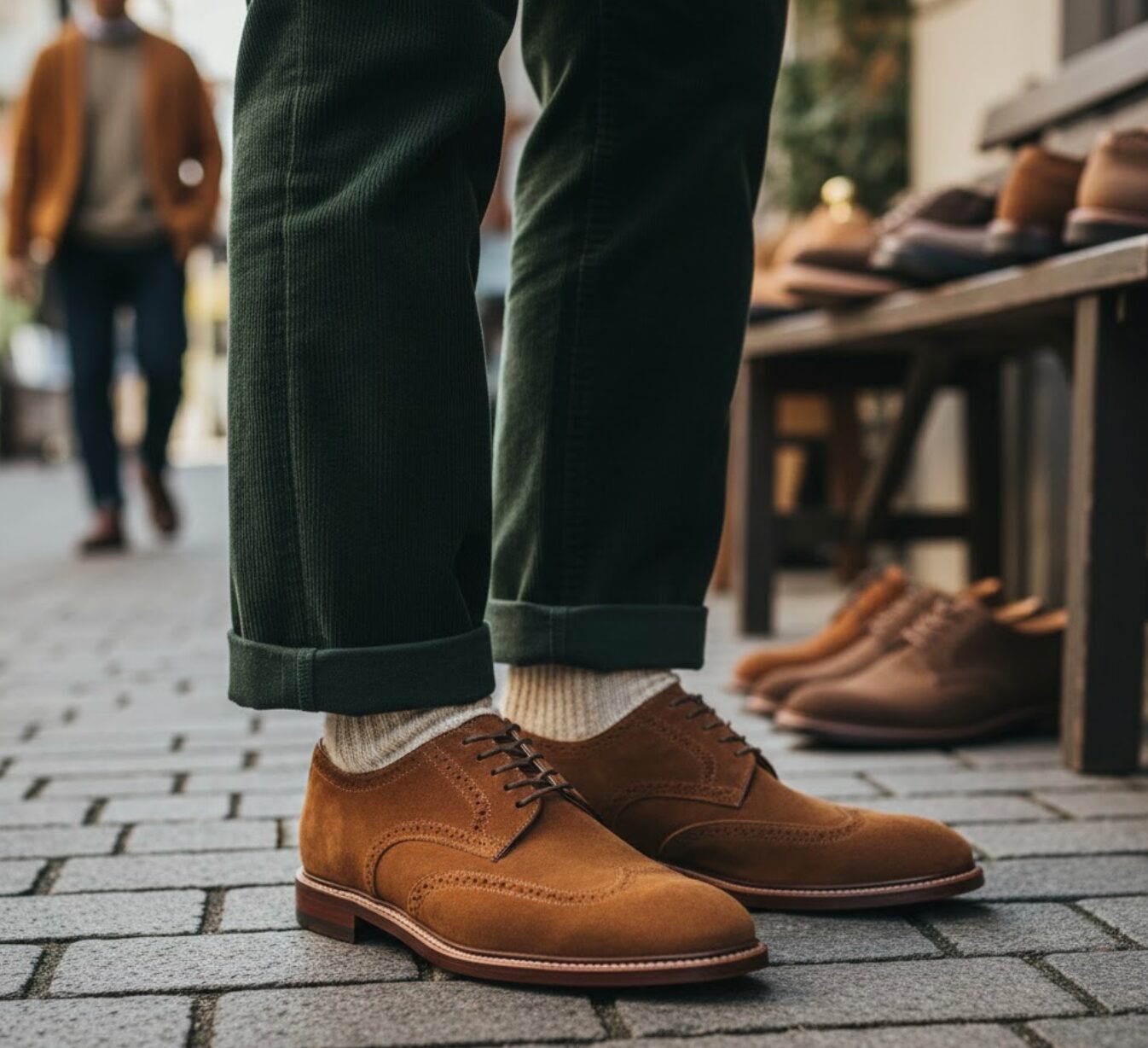 ストレートチップ カジュアルコーデ