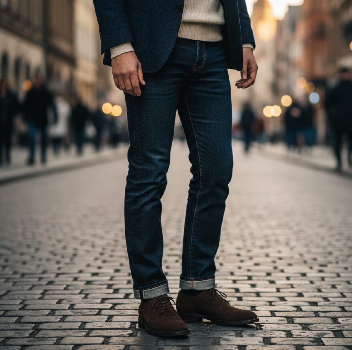 ストレートチップ カジュアルコーデ