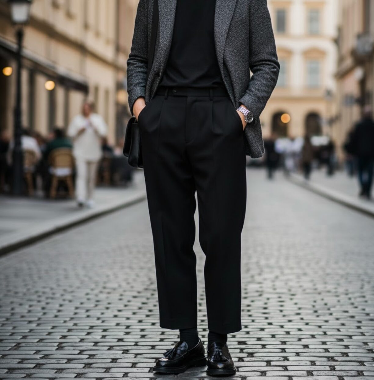 タッセル ローファー ダサい