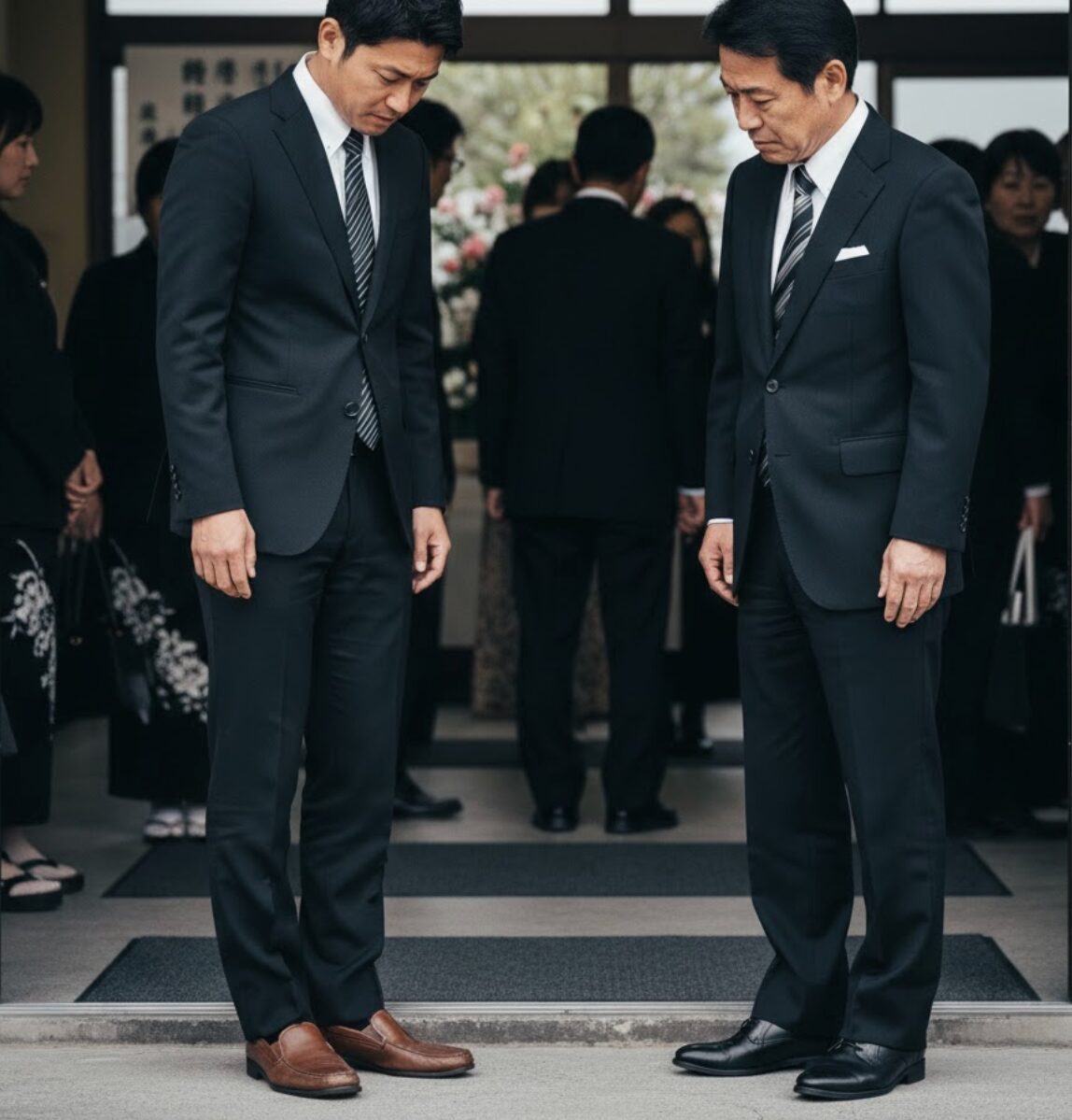 葬式 ローファー 男性