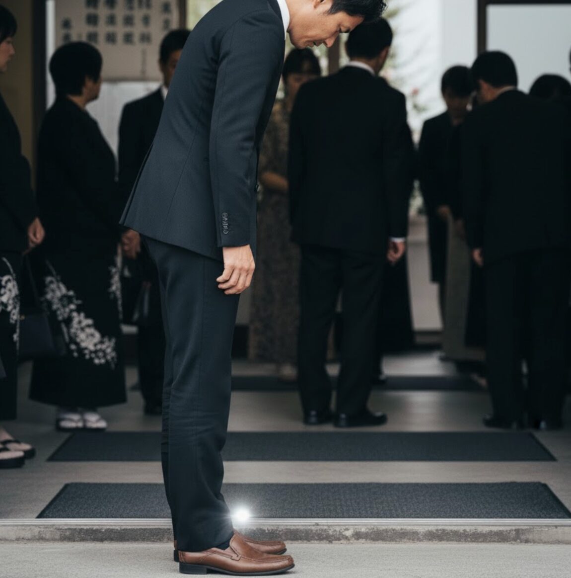 葬式 ローファー 男性