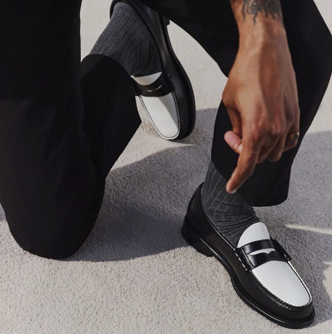 ghbass ローファー メンズ コーデ