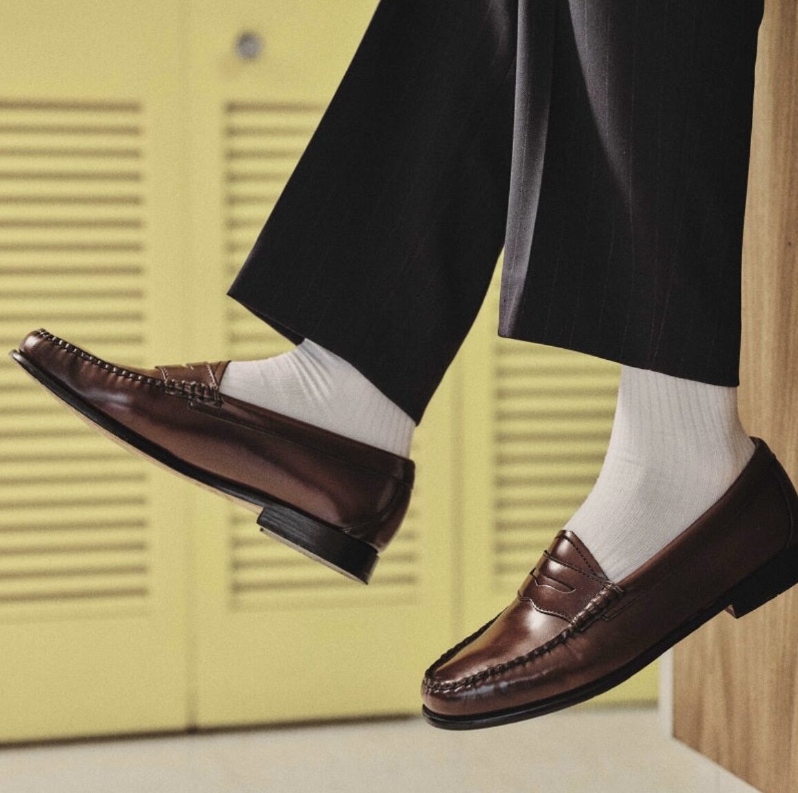 ghbass ローファー メンズ コーデ