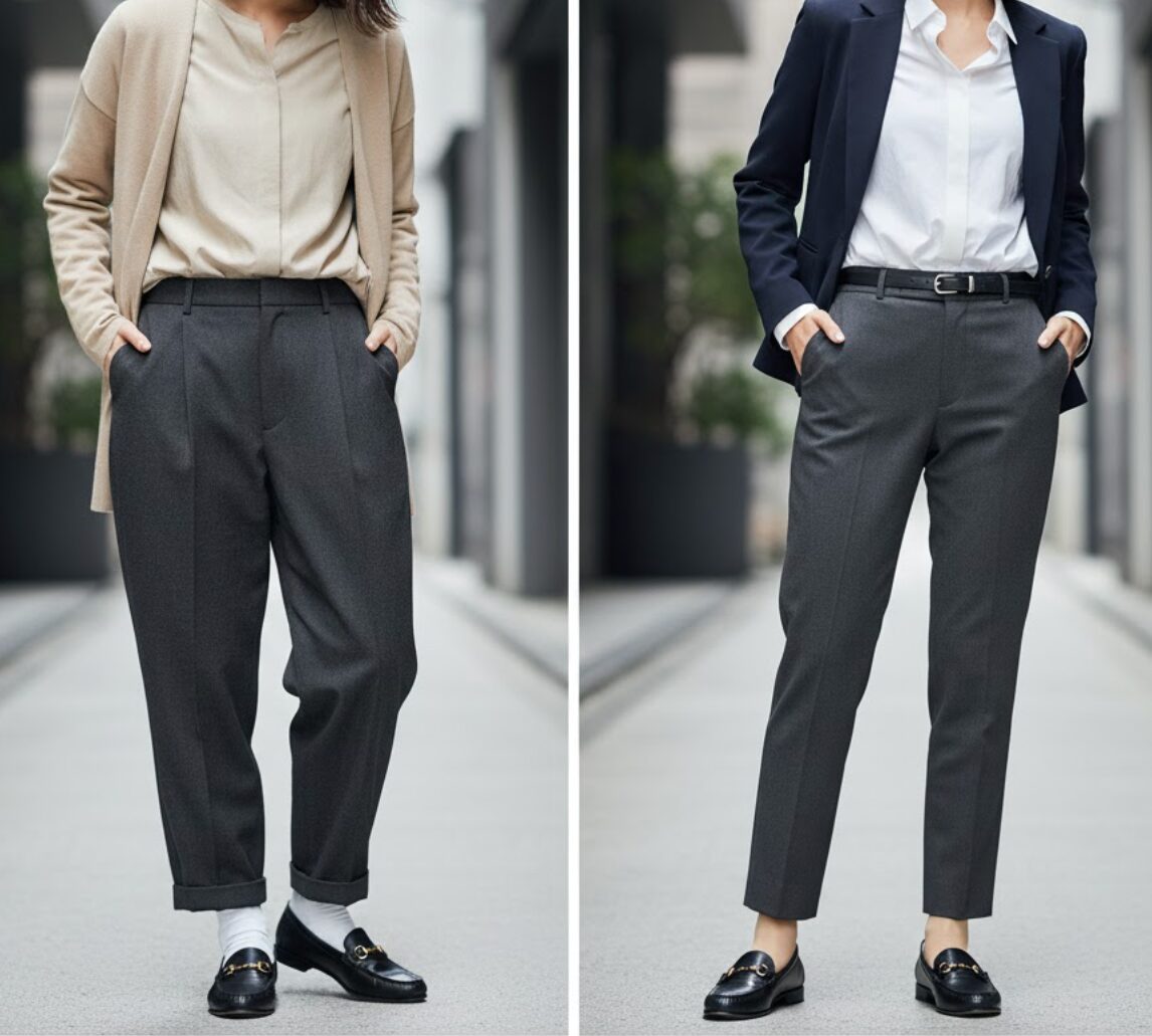 グッチ ローファー レディース コーデ