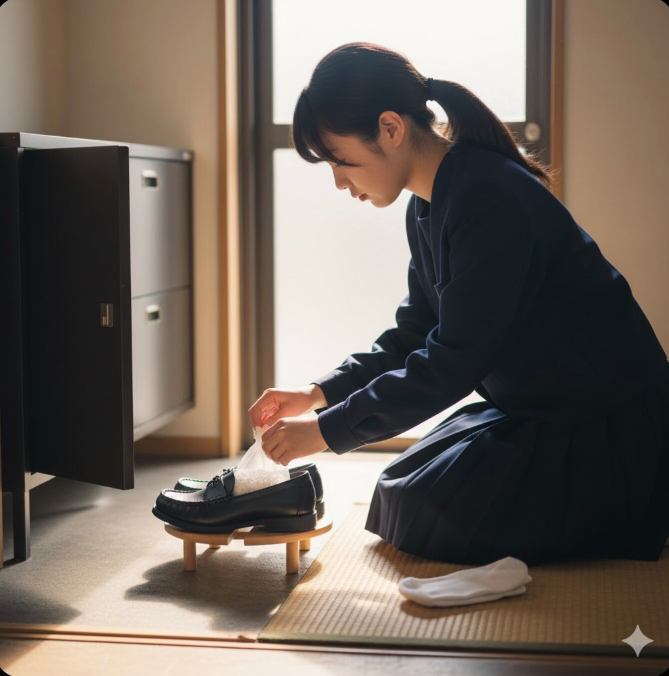 jk ローファー 匂い