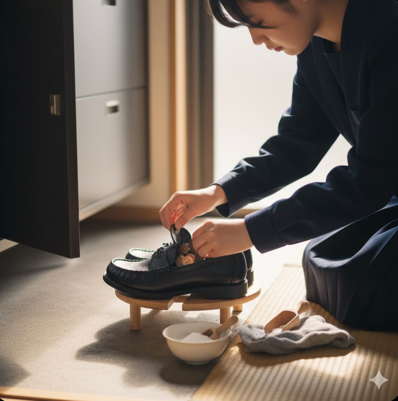 jk ローファー 匂い