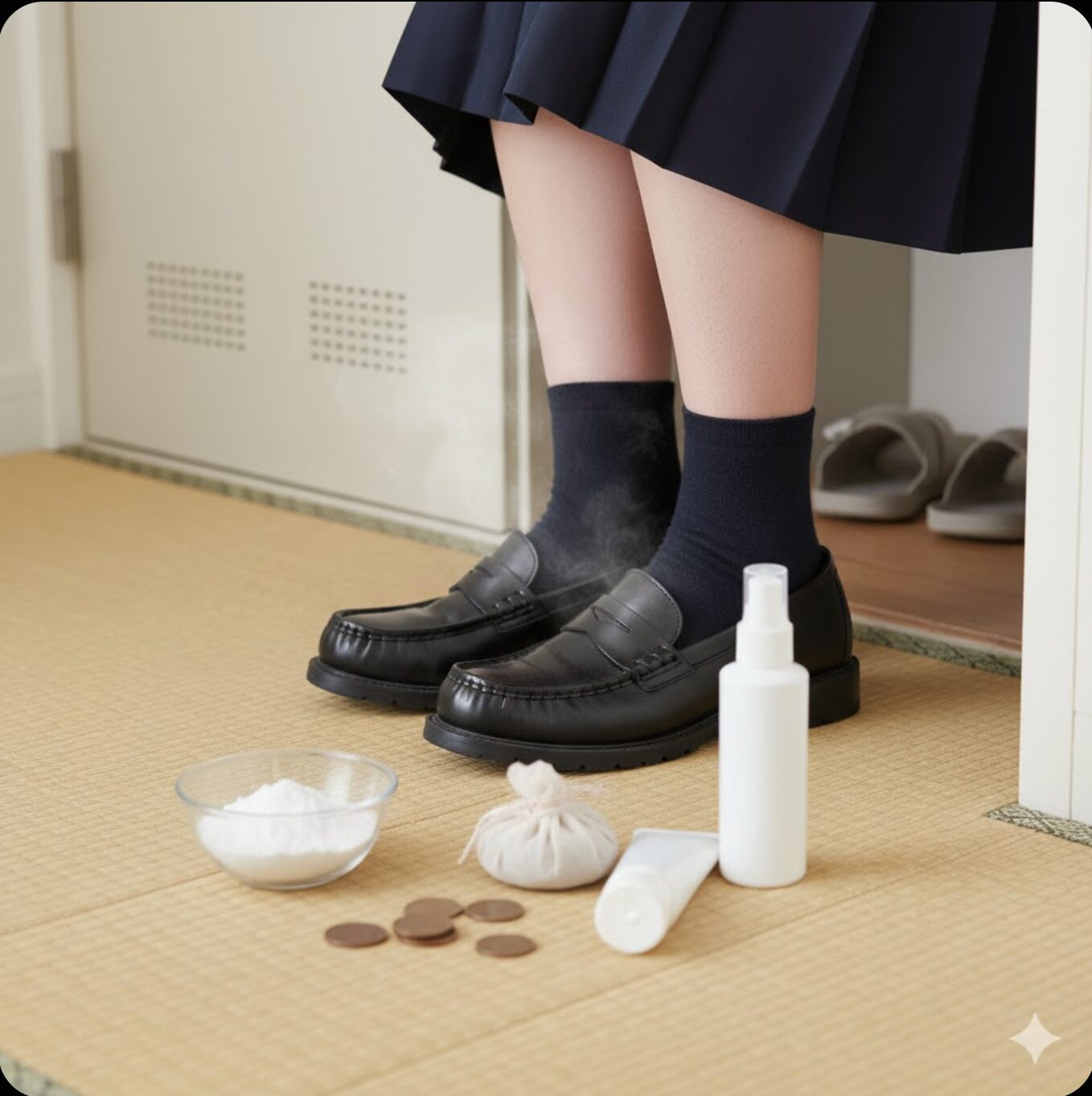 jk ローファー 匂い