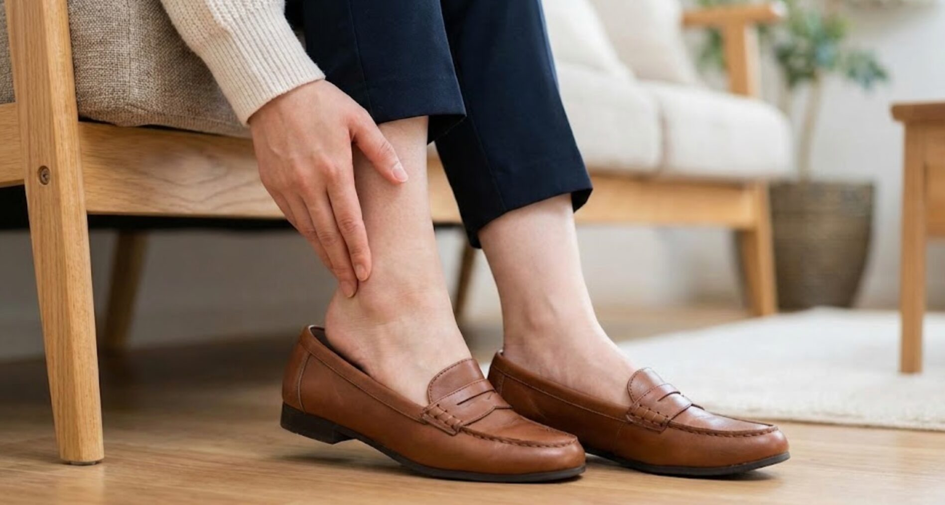 ローファー きつい