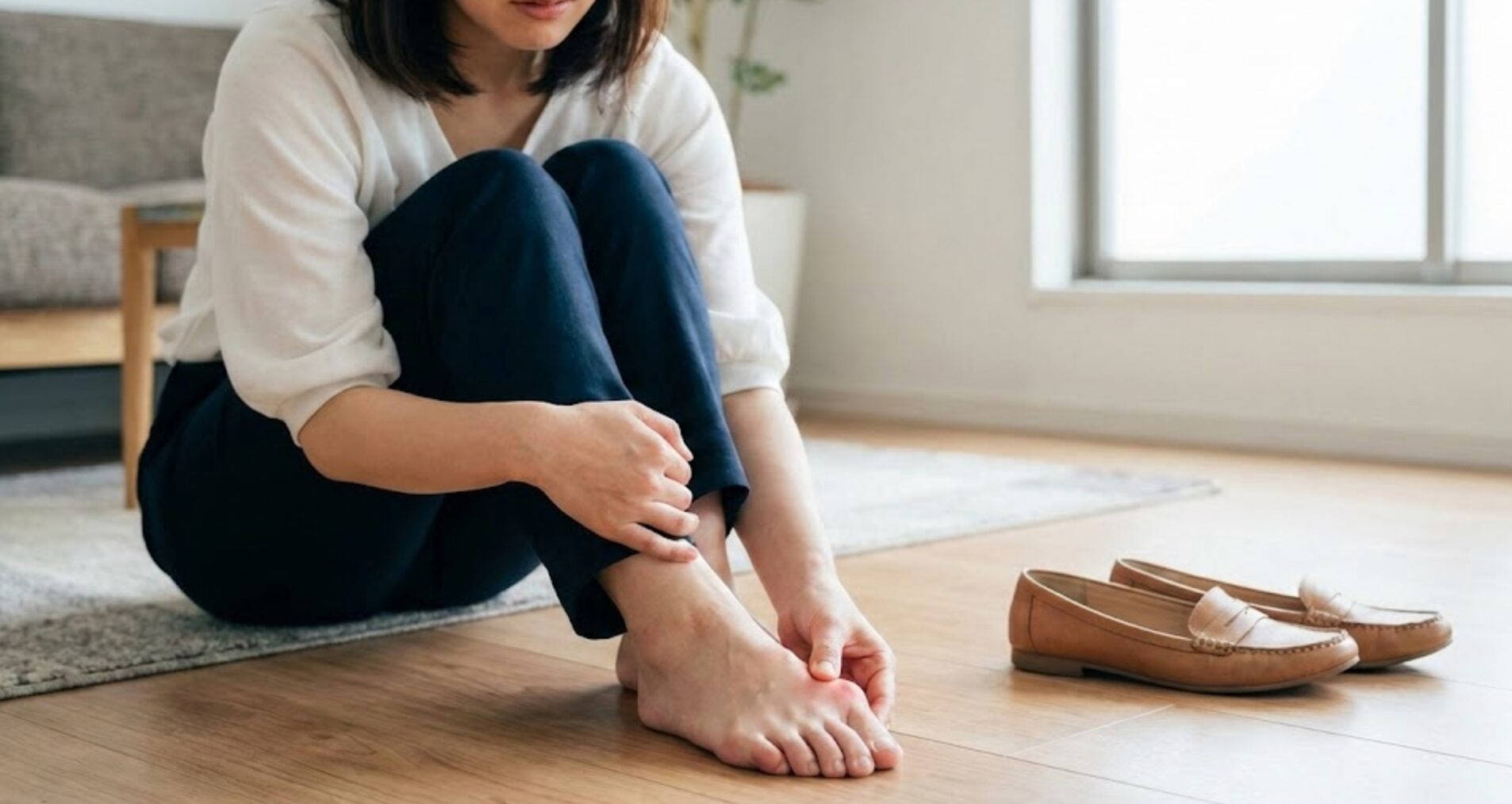 ローファー きつい