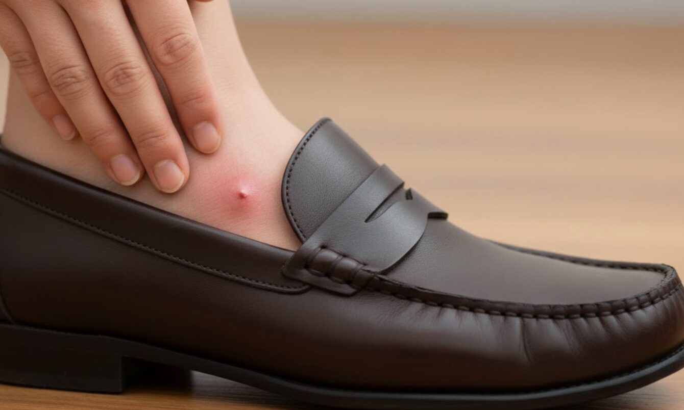 ローファー くるぶし 痛い