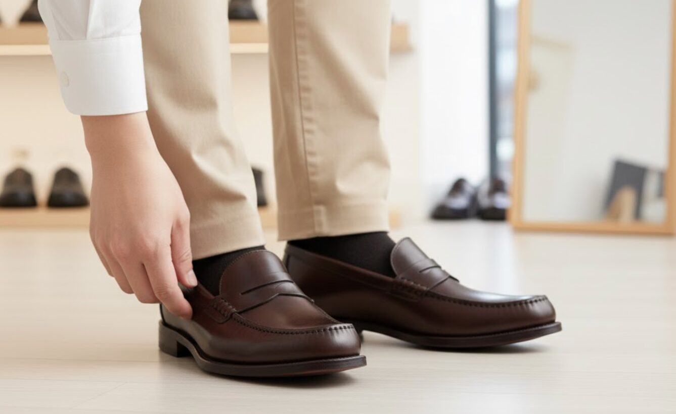 ローファー くるぶし 痛い