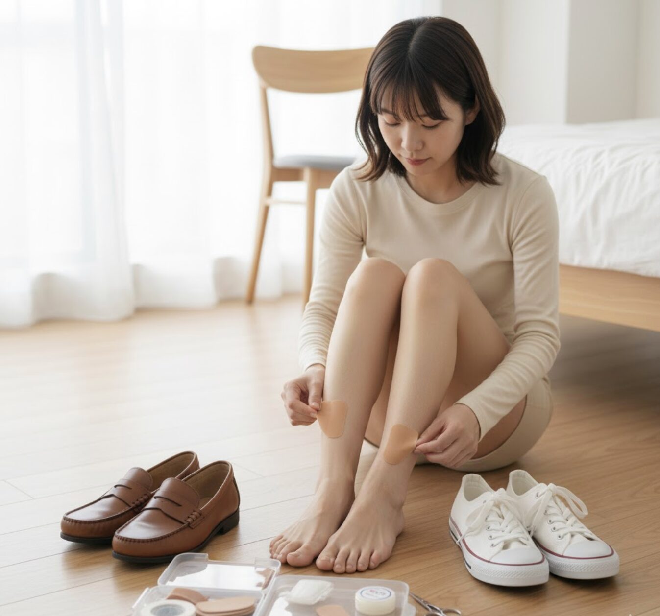 新しい 靴 靴擦れ しない 方法