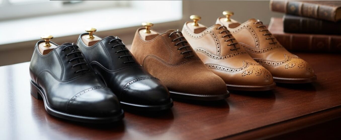 プレーントゥ ストレートチップ どっち