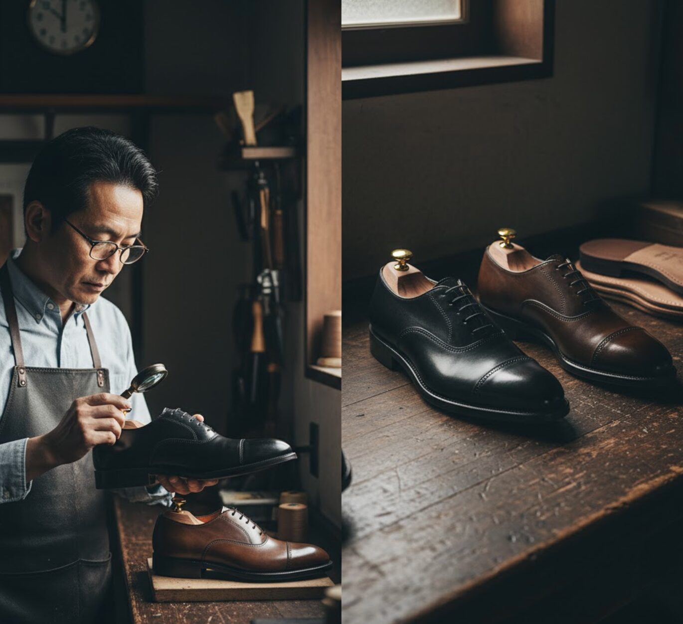 プレーントゥ ストレートチップ どっち