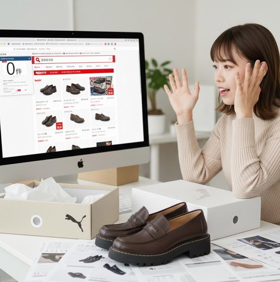 プーマ ローファー abc マート