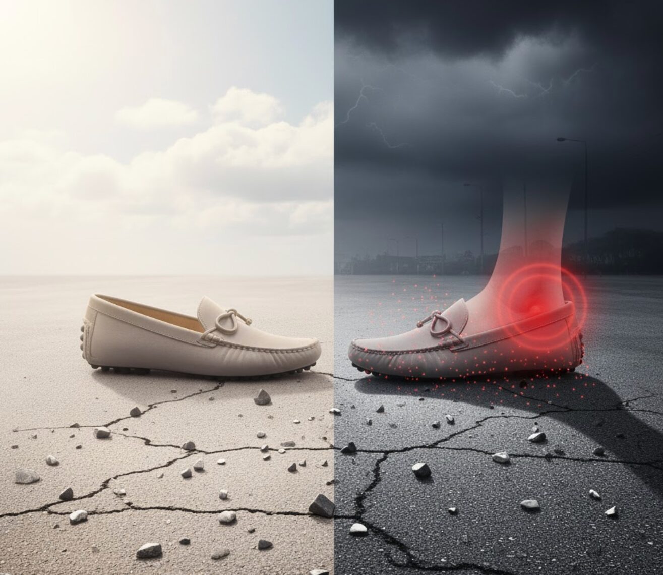 トッズ ローファー 履き 心地