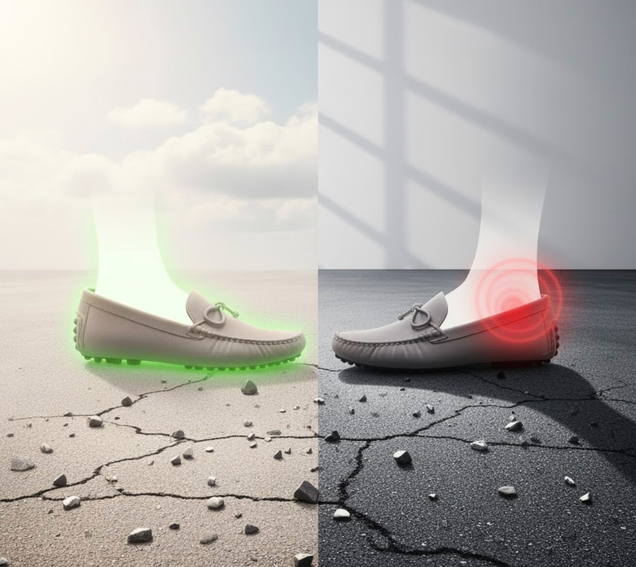 トッズ ローファー 履き 心地