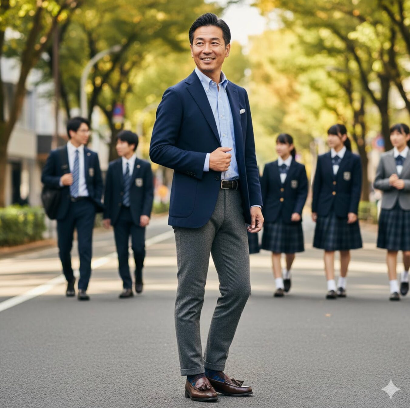 ハルタ ローファー おじさん