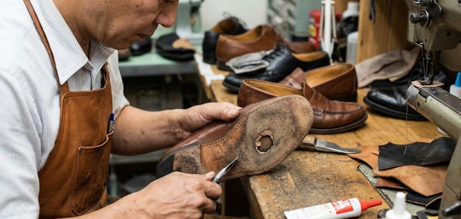 バー ウィック ローファー 経年 変化