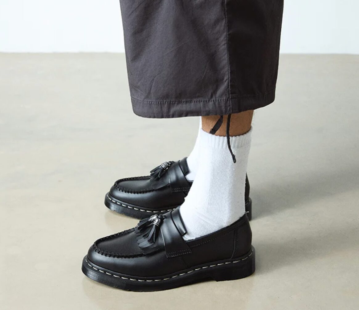 ドクター マーチン タッセル ローファー コーデ