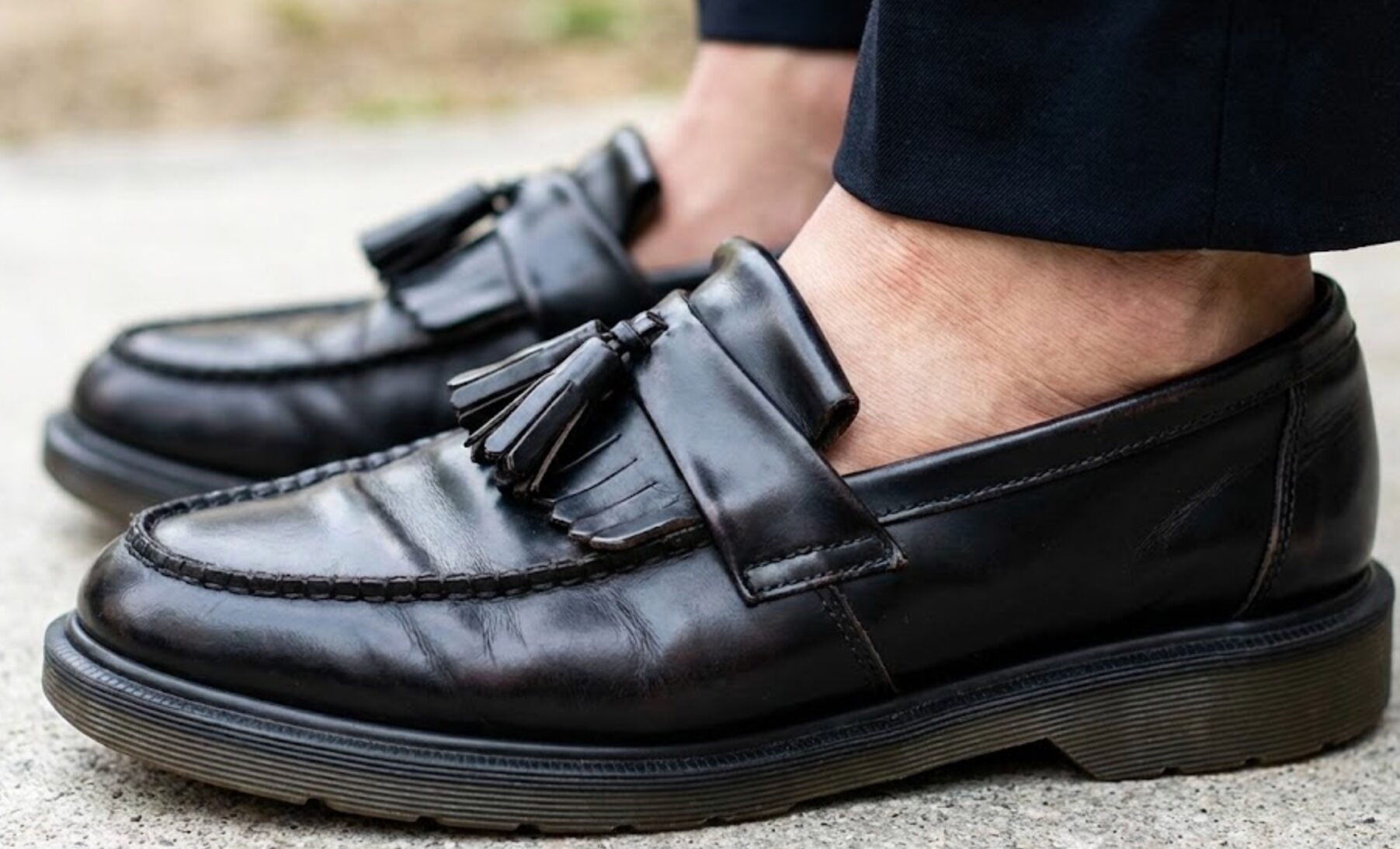 ドクター マーチン タッセル ローファー コーデ