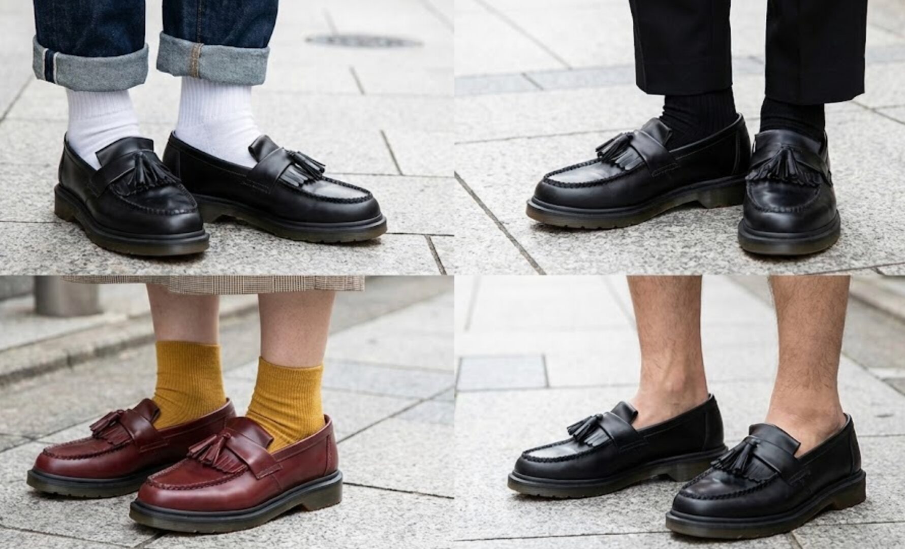 ドクター マーチン タッセル ローファー コーデ