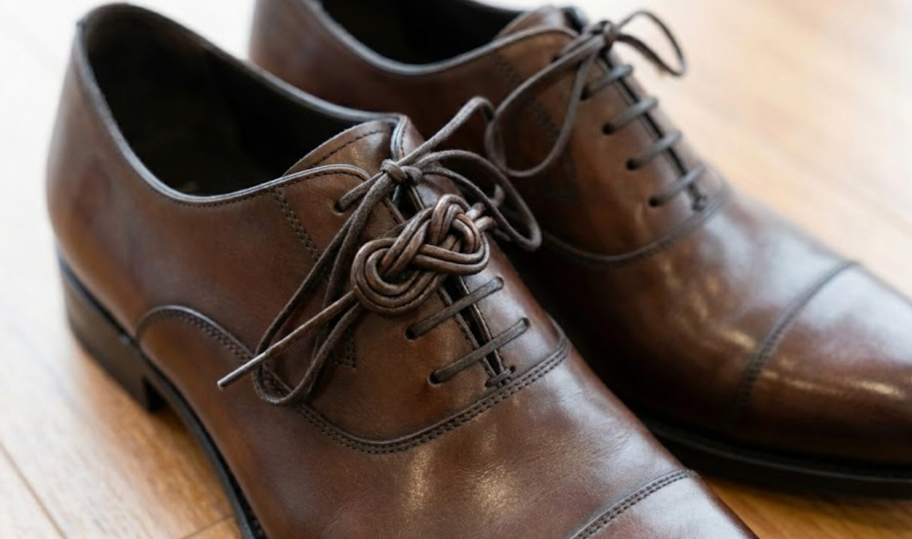 革靴 靴 紐 結び方 隠す