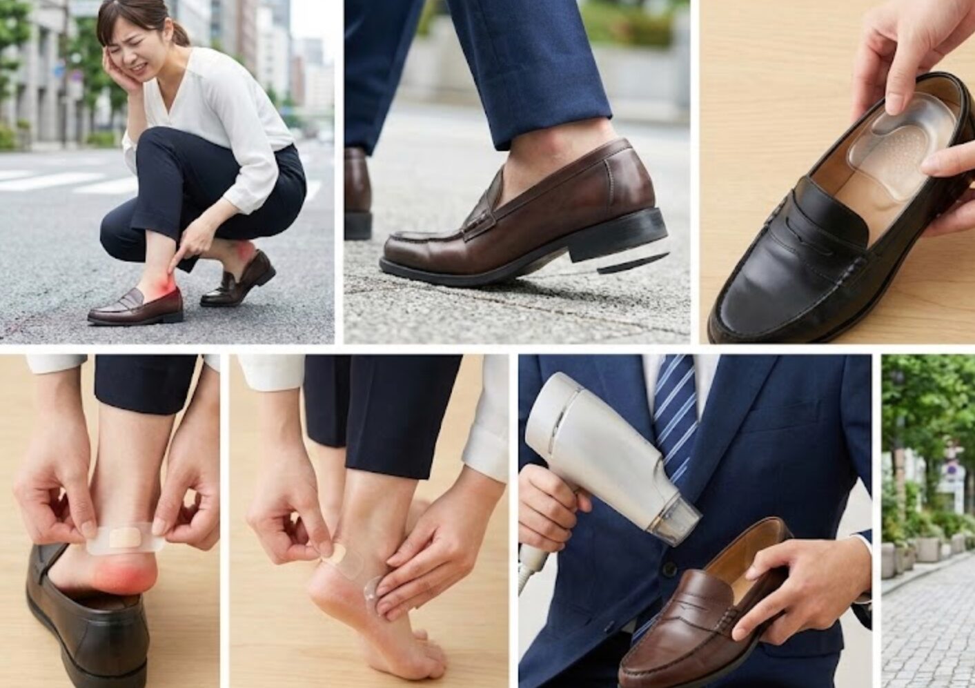 ローファー かかと 痛い