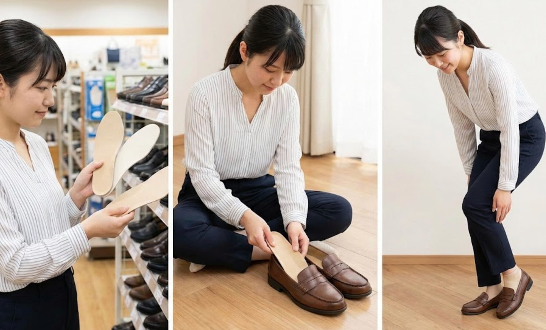 ローファー かかと 痛い