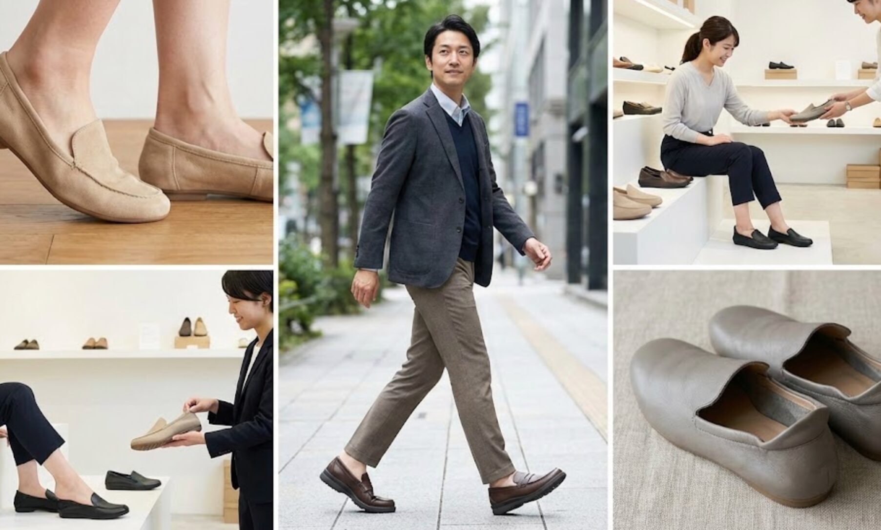 ローファー かかと 痛い