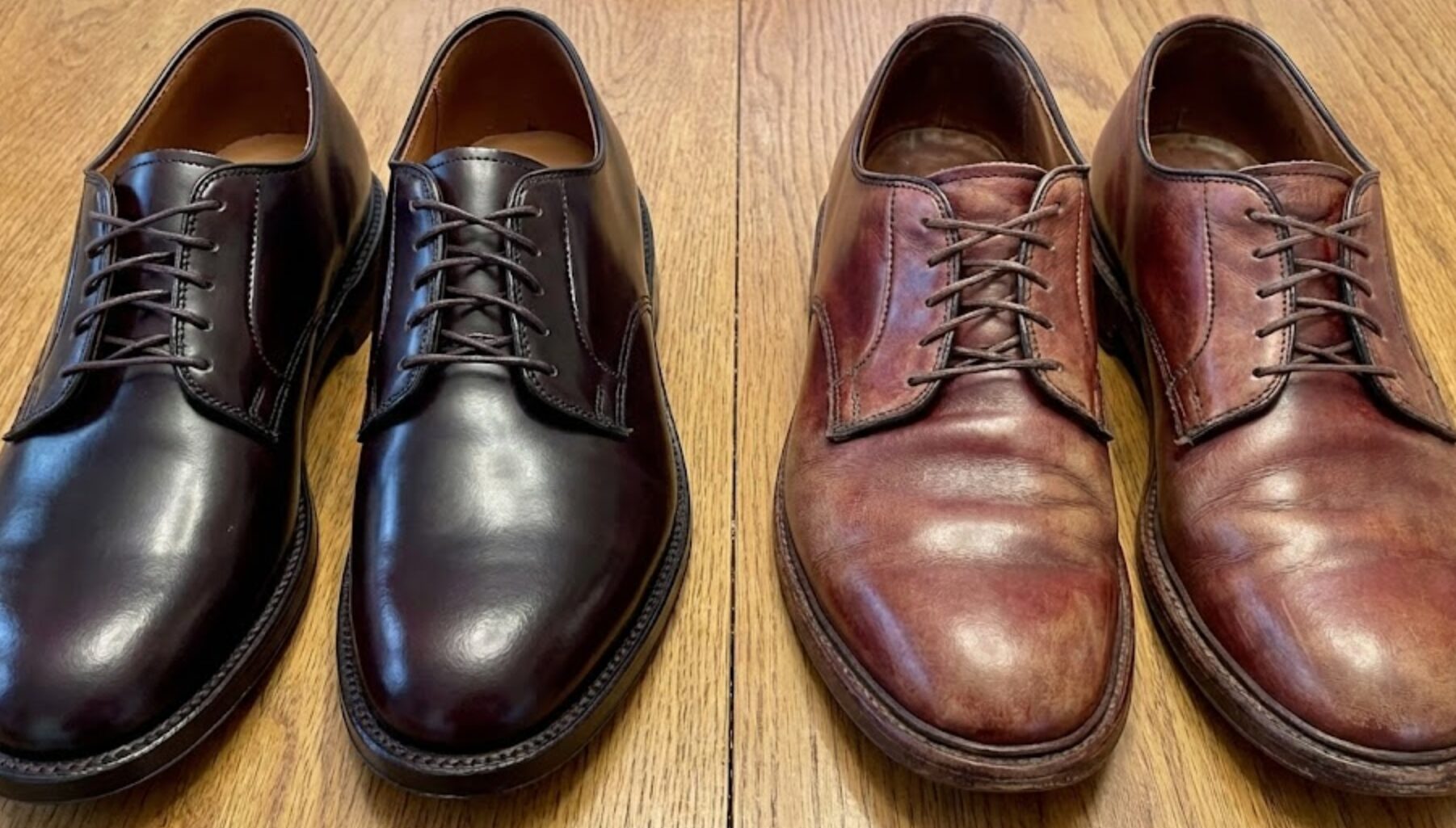 革靴 エイジング 20 年