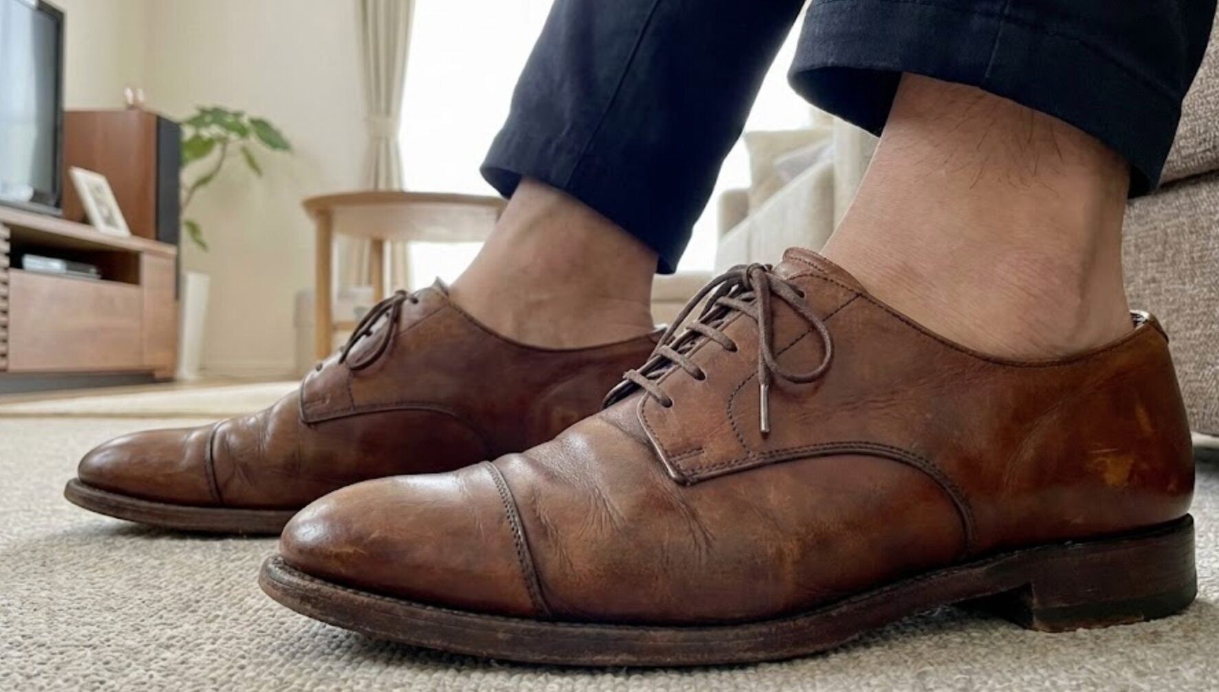 革靴 エイジング 20 年