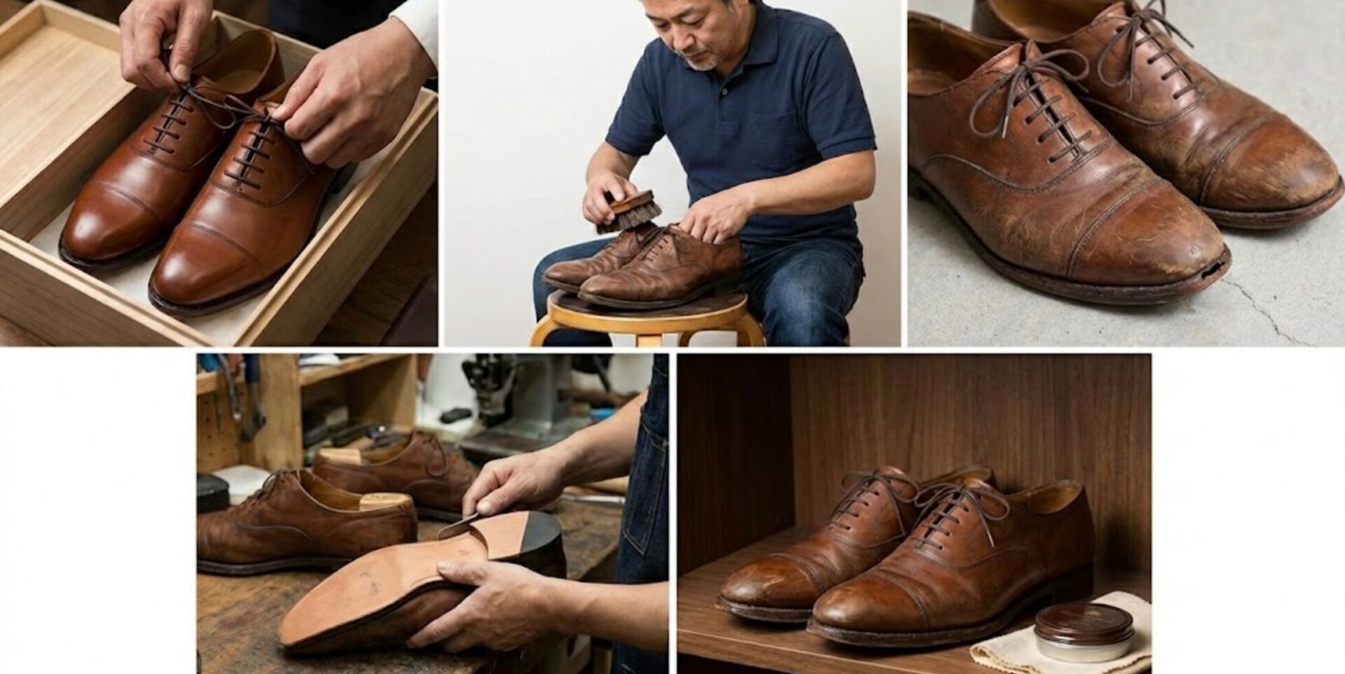 革靴 エイジング 20 年