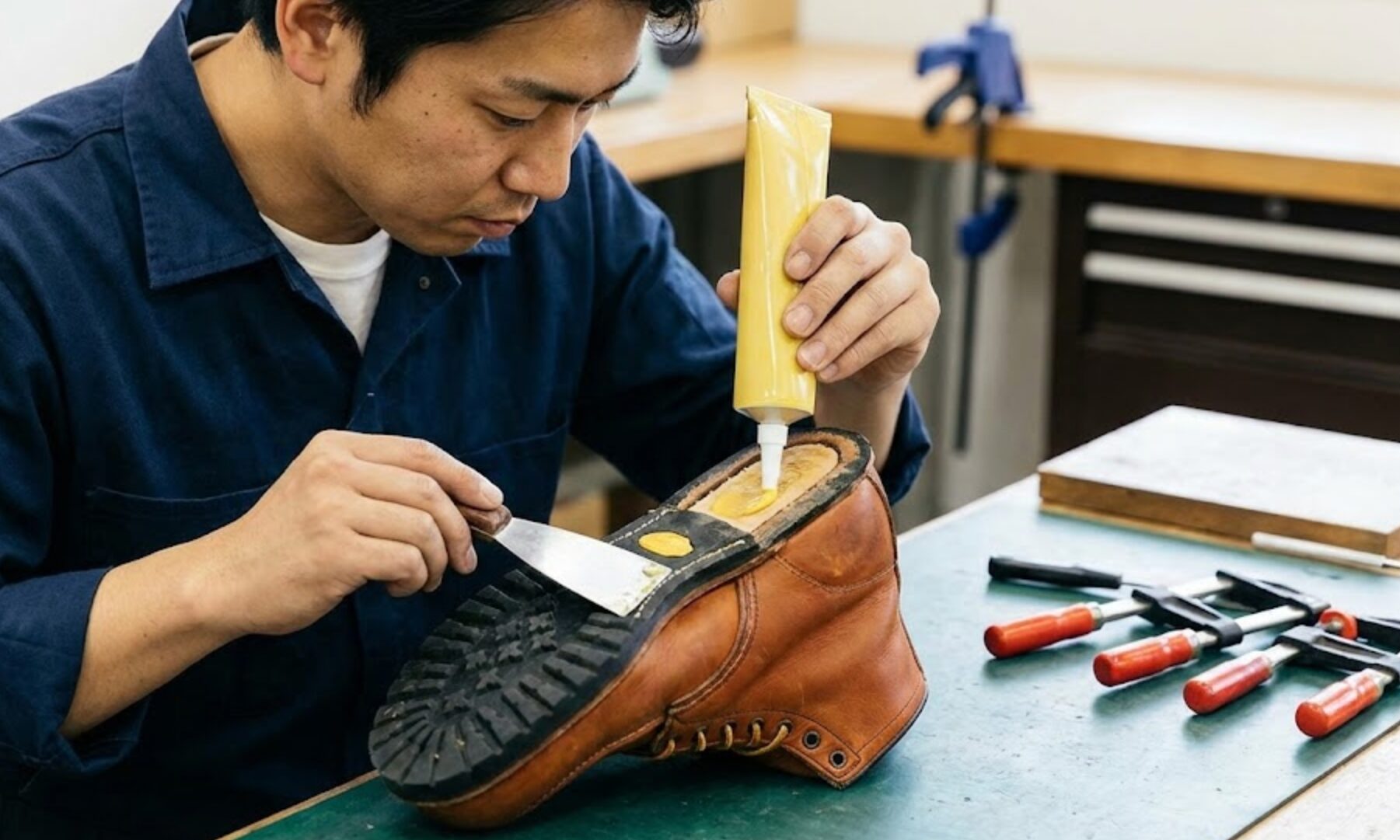 革靴 染める 100 均