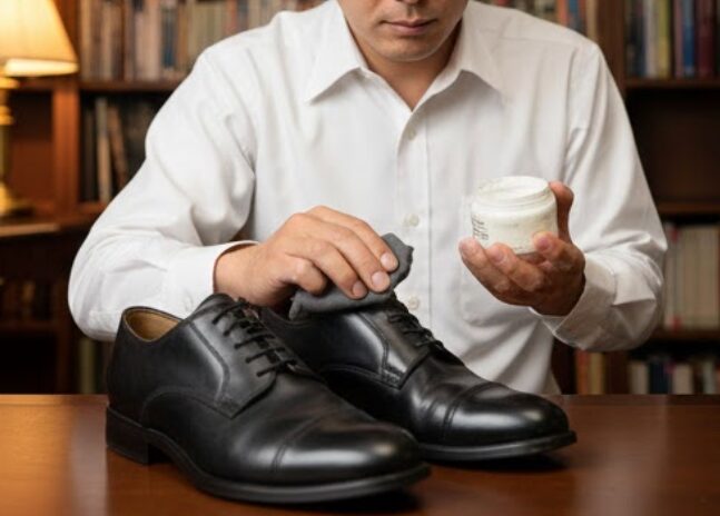 革靴 黒 染め 100 均