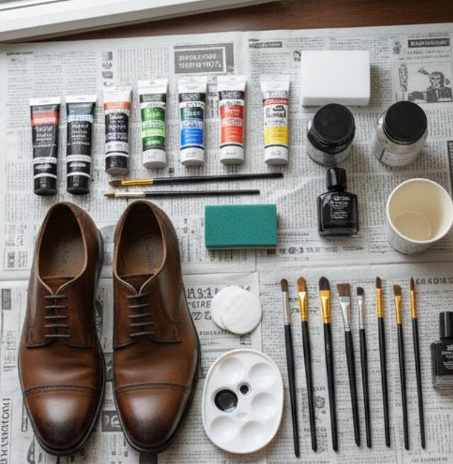 革靴 黒 染め 100 均