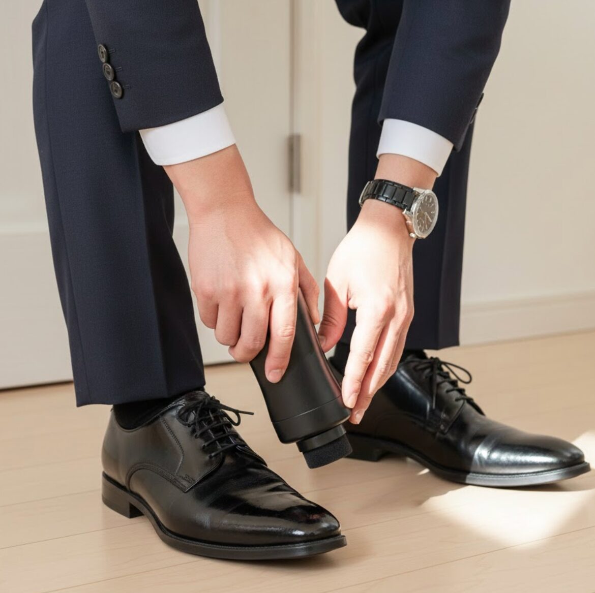 革靴 黒 染め 100 均