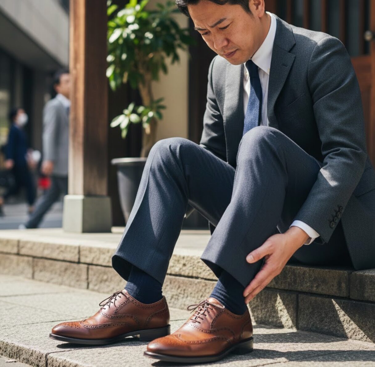 革靴 小指 痛い 伸びる