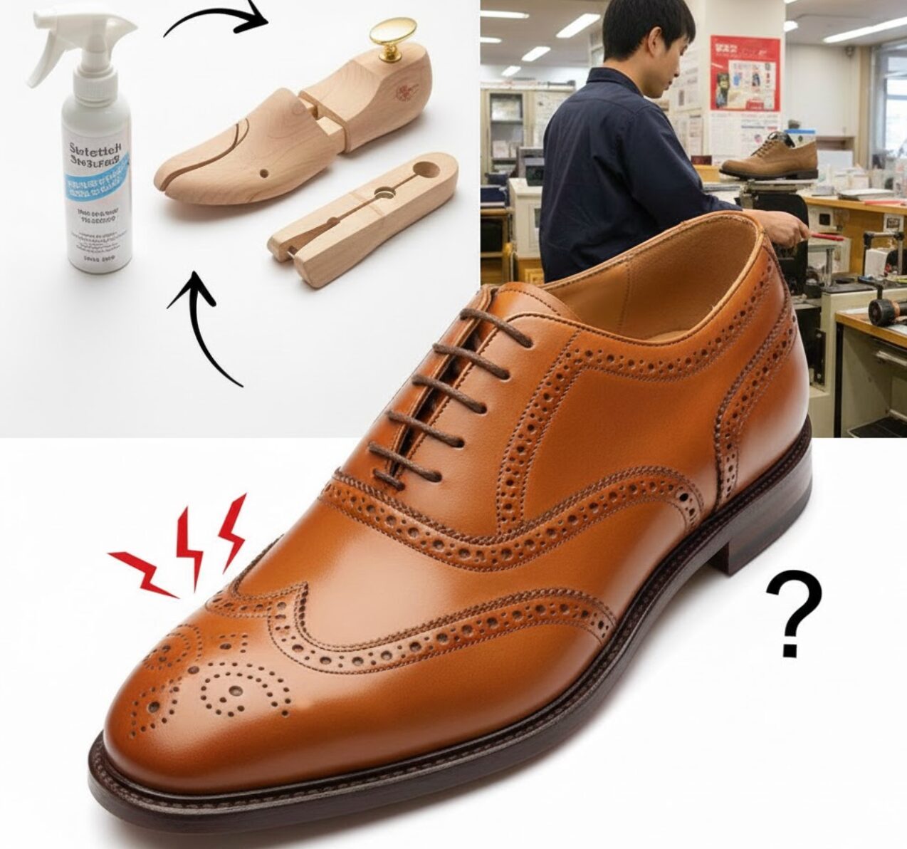 革靴 小指 痛い 伸びる