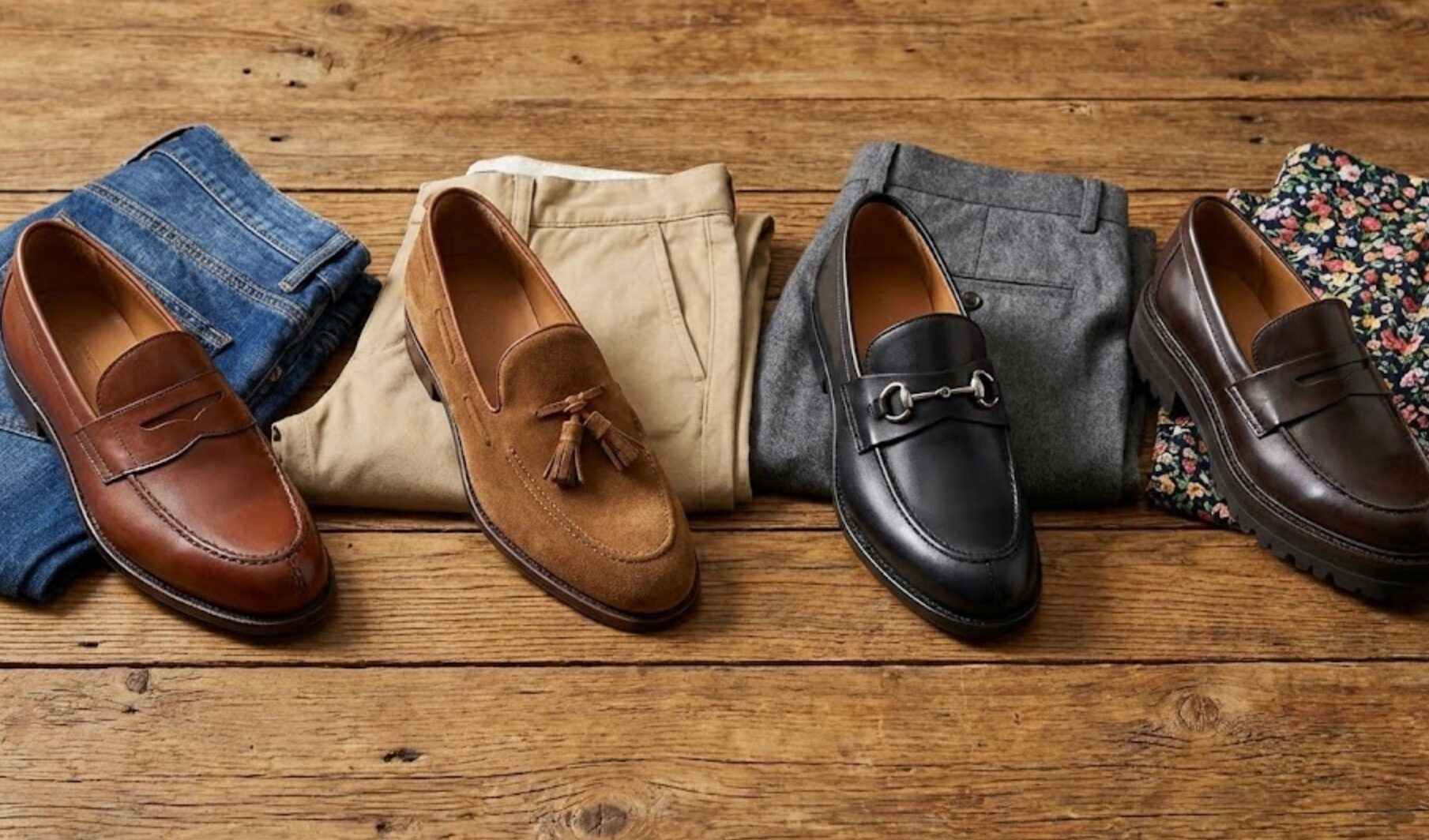 ローファー 私服 ダサい