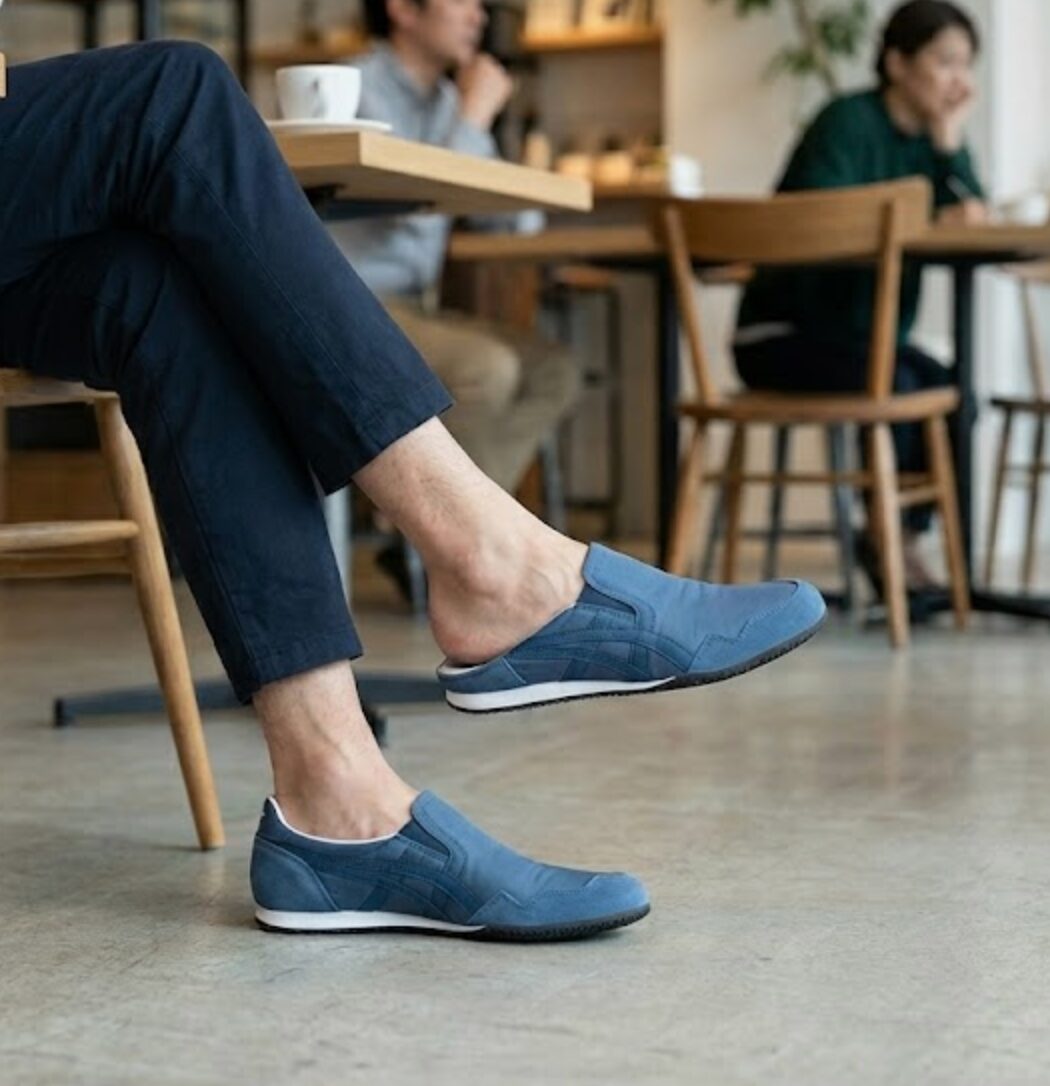 オニツカ タイガー スリッポン コーデ